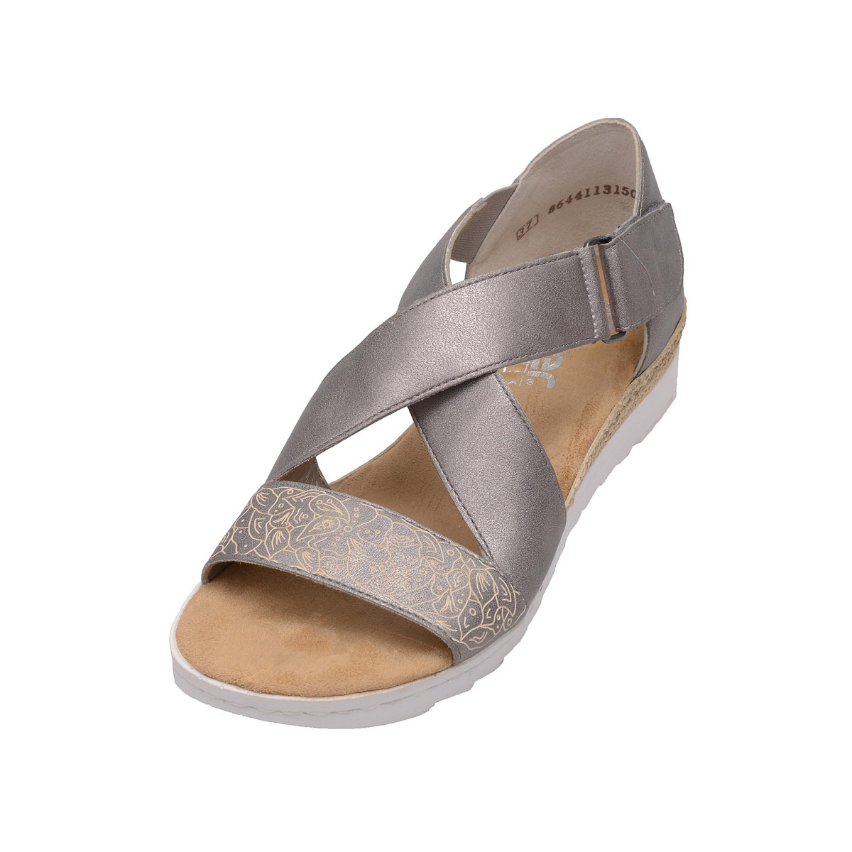 detail Dámská obuv RIEKER 63085/91 SILBER/PLATIN F/S 7