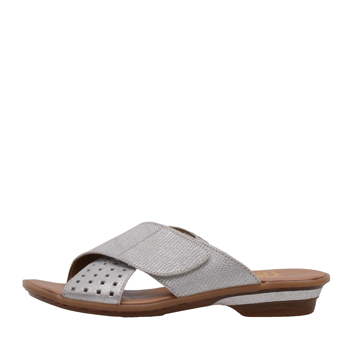 detail Dámská obuv RIEKER 63495/90 SILVER/PLATIN F/S 7