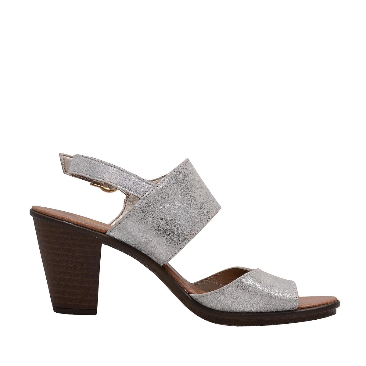 detail Dámská obuv RIEKER 64170/90 SILVER/PLATIN F/S 7