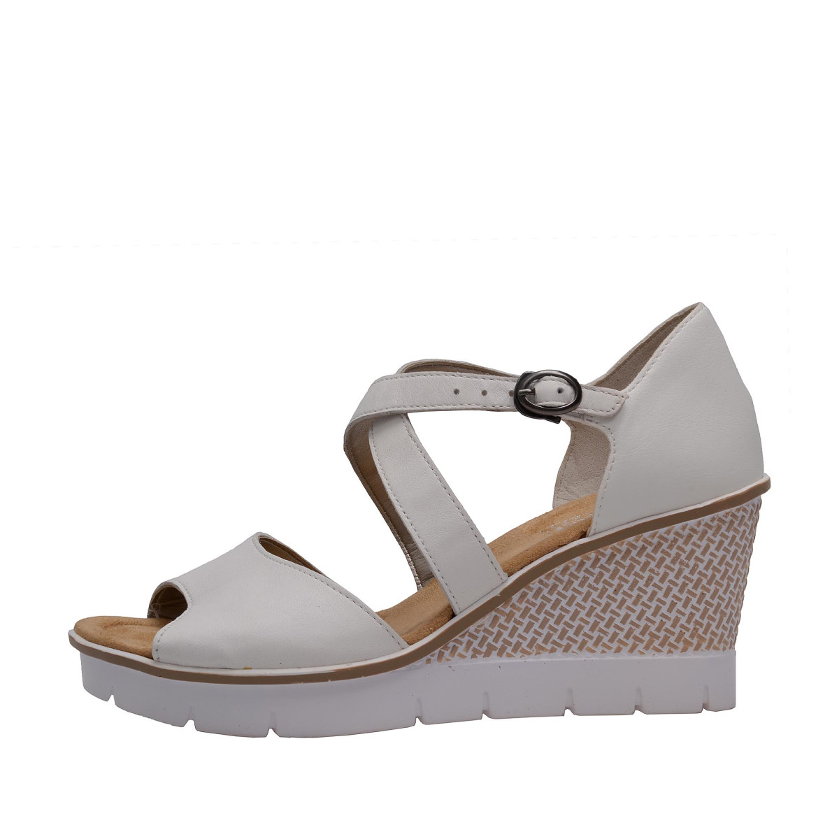 detail Dámská obuv RIEKER 68548/80 WEISS F/S 7