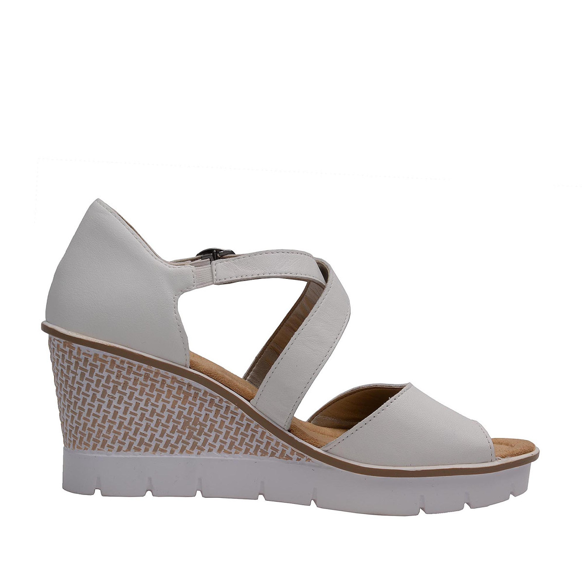 detail Dámská obuv RIEKER 68548/80 WEISS F/S 7