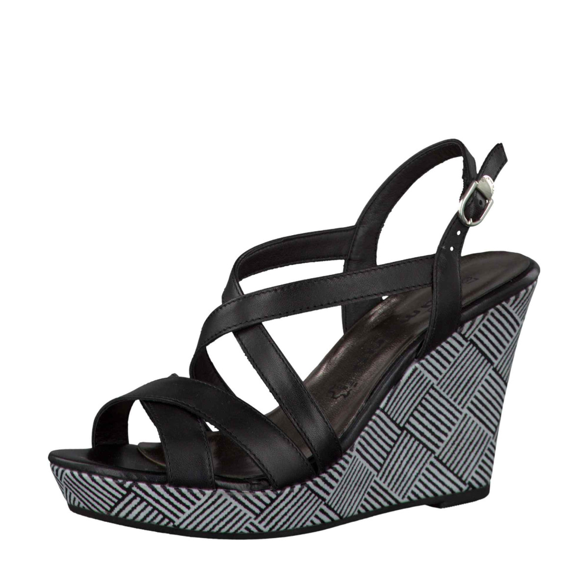 detail Dámská obuv TAMARIS 1-1-28343-28 BLACK LEATHER 003