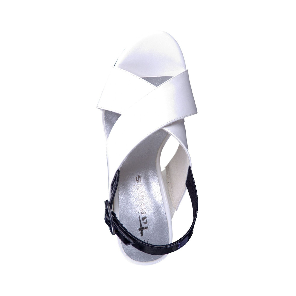 detail Dámská obuv TAMARIS 1-1-28395-38 WHT PT/BLK PT 103