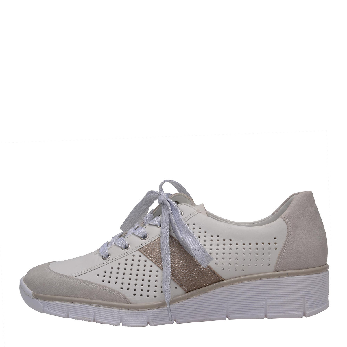 detail Dámská obuv RIEKER 53717/80 WEISS KOMBI F/S 7