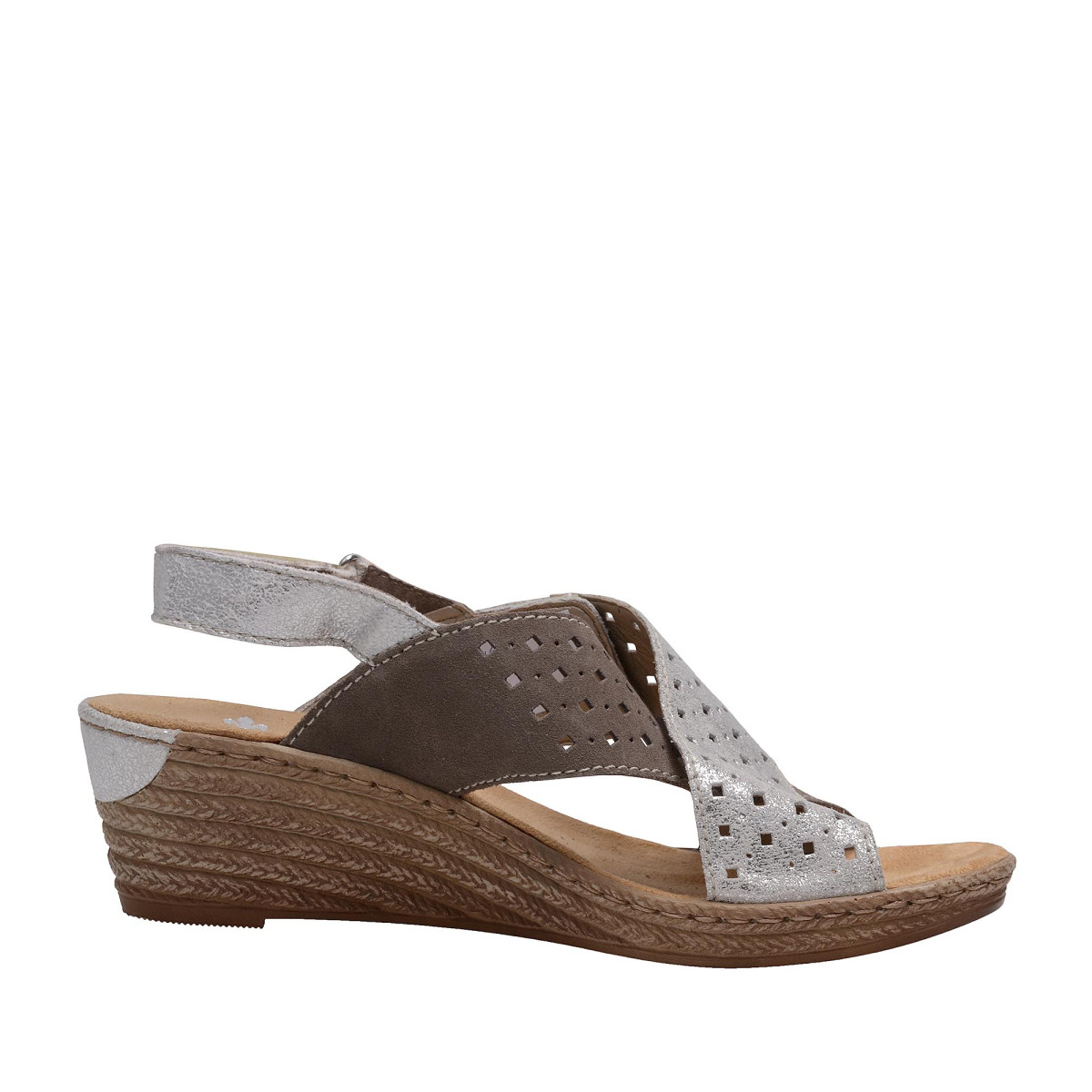 detail Dámská obuv RIEKER 62445/42 GRAU KOMBI F/S 7