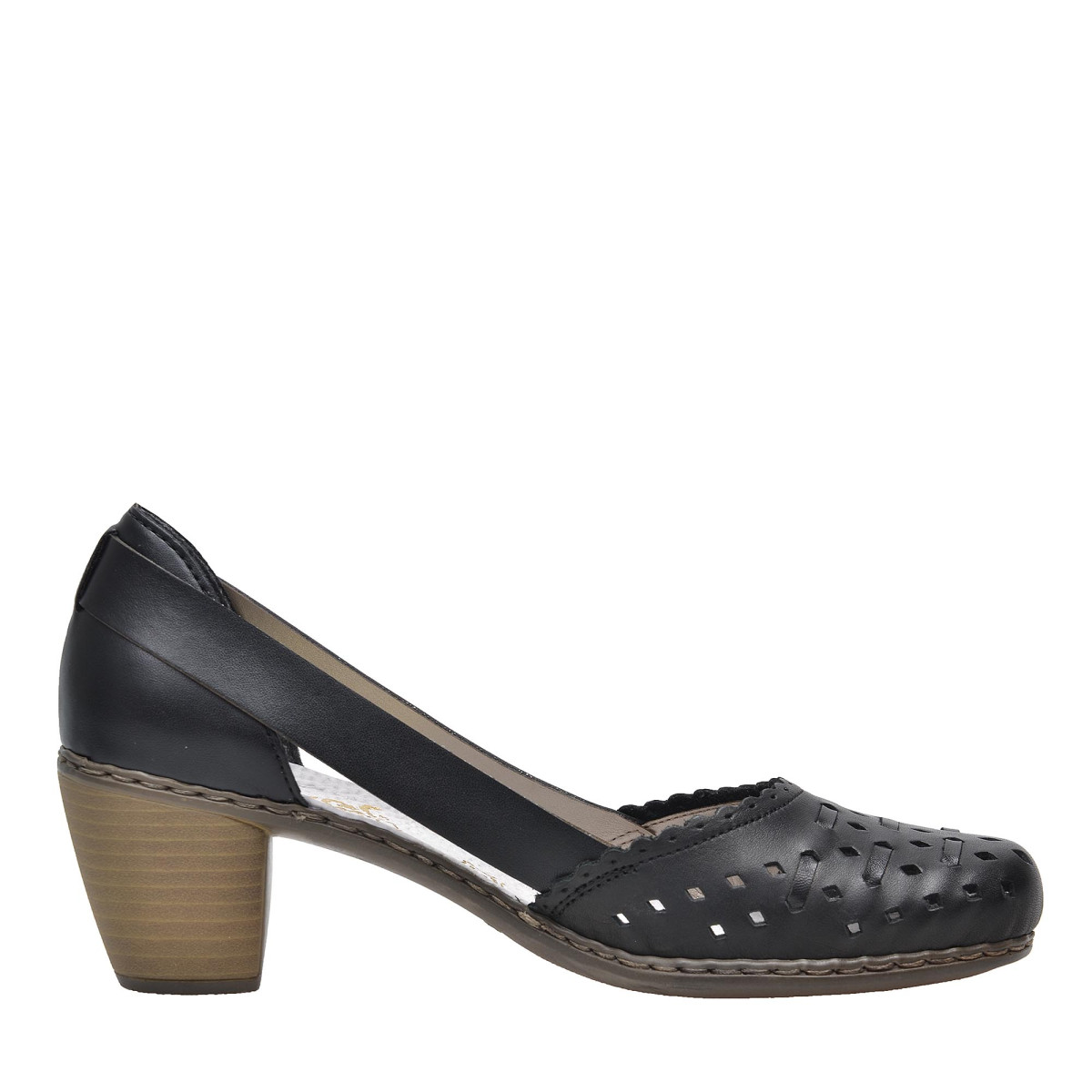 detail Dámské lodičky RIEKER RIE-1023566-S8 černá