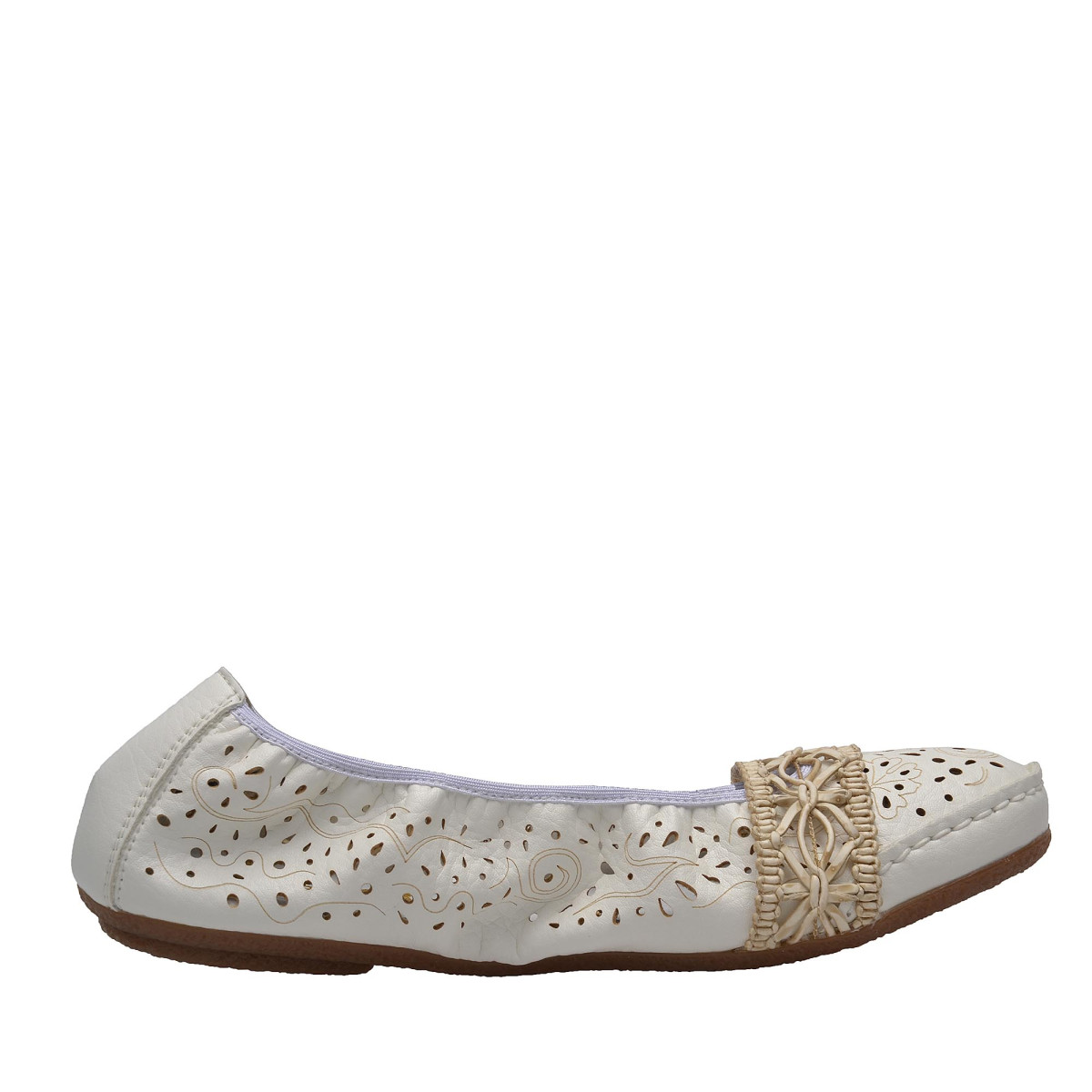 detail Dámská obuv RIEKER 41466/80 WEISS KOMBI F/S 8