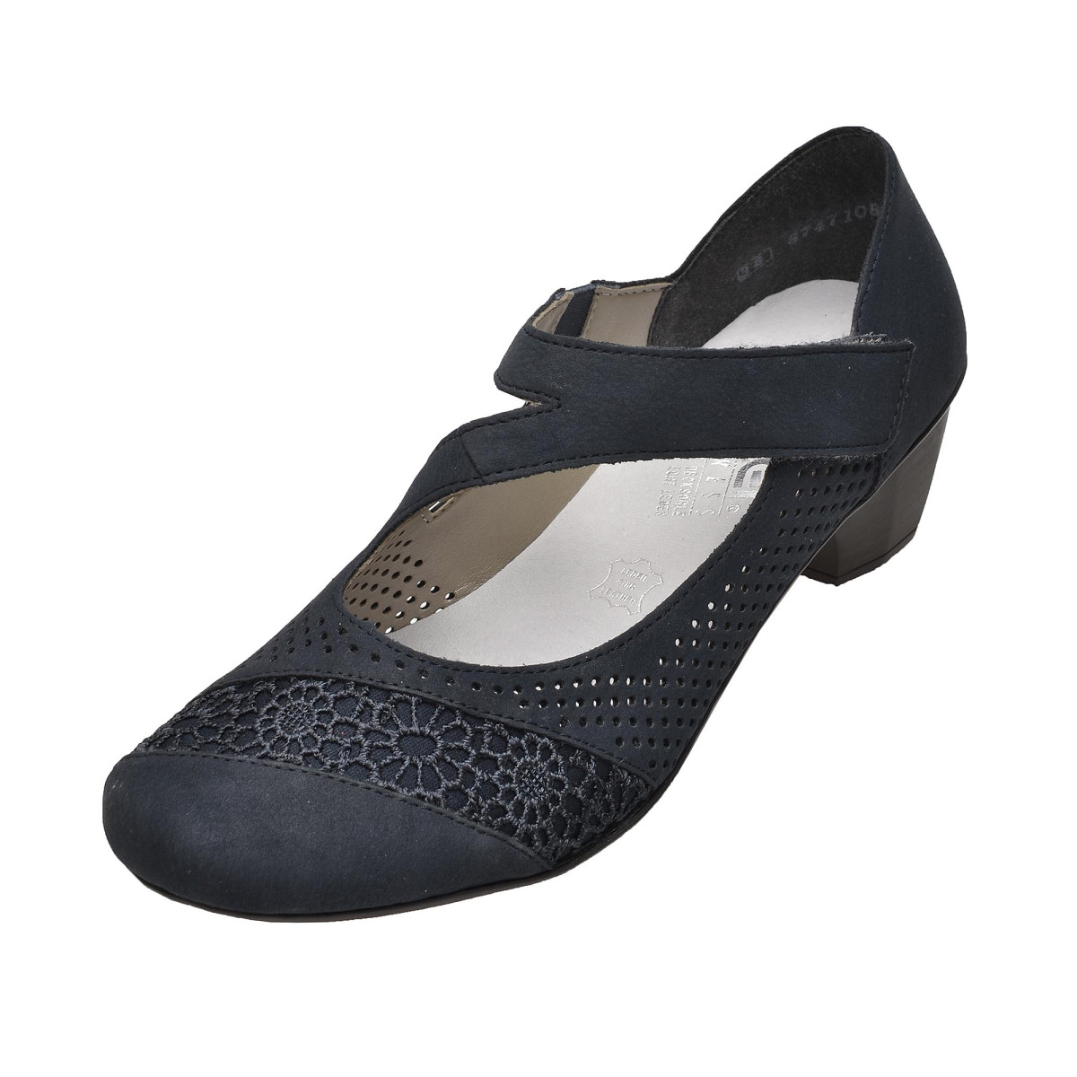 detail Dámská obuv RIEKER 41743/14 BLAU F/S 8