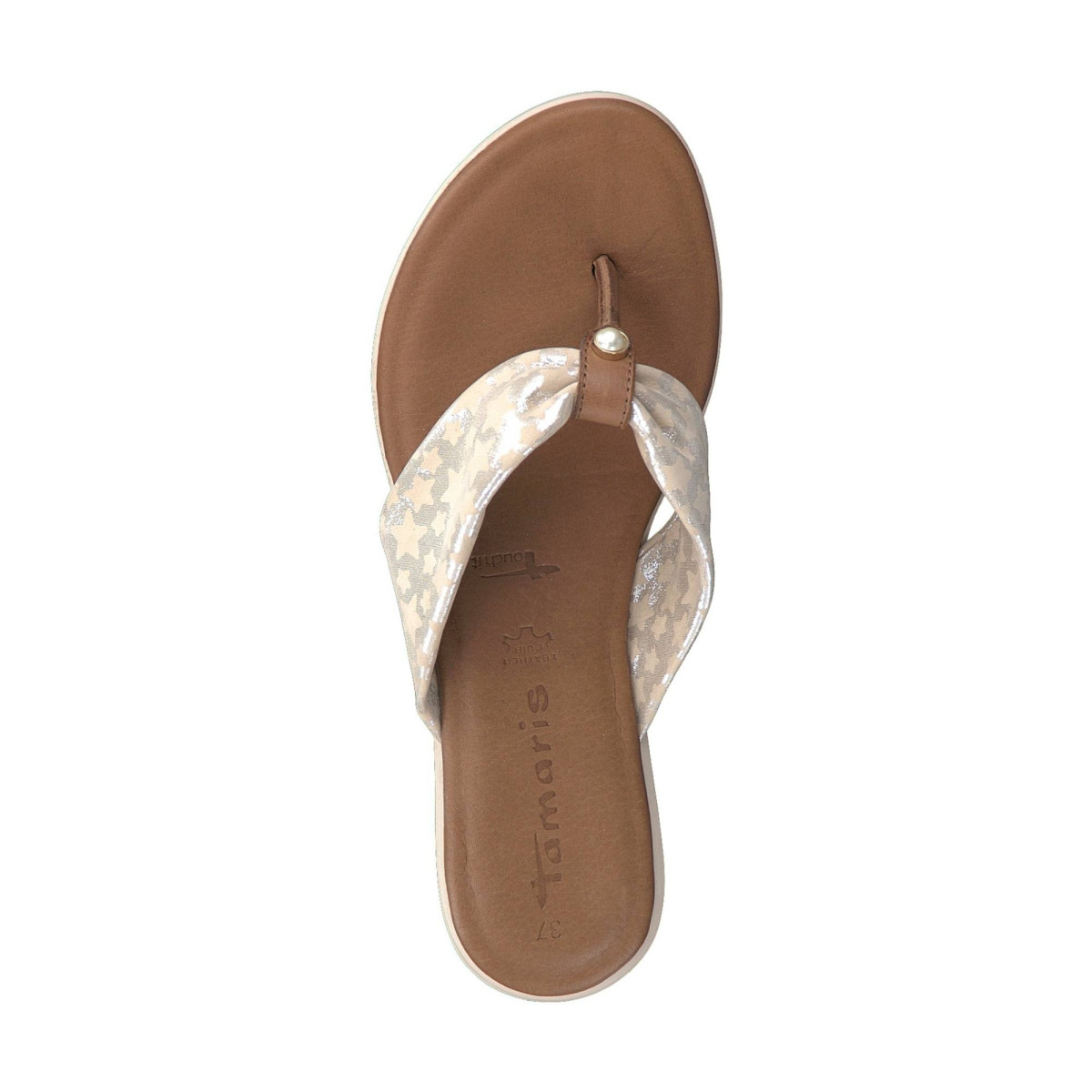 detail Dámské nazouváky TAMARIS TAM-1023598-S8 béžová