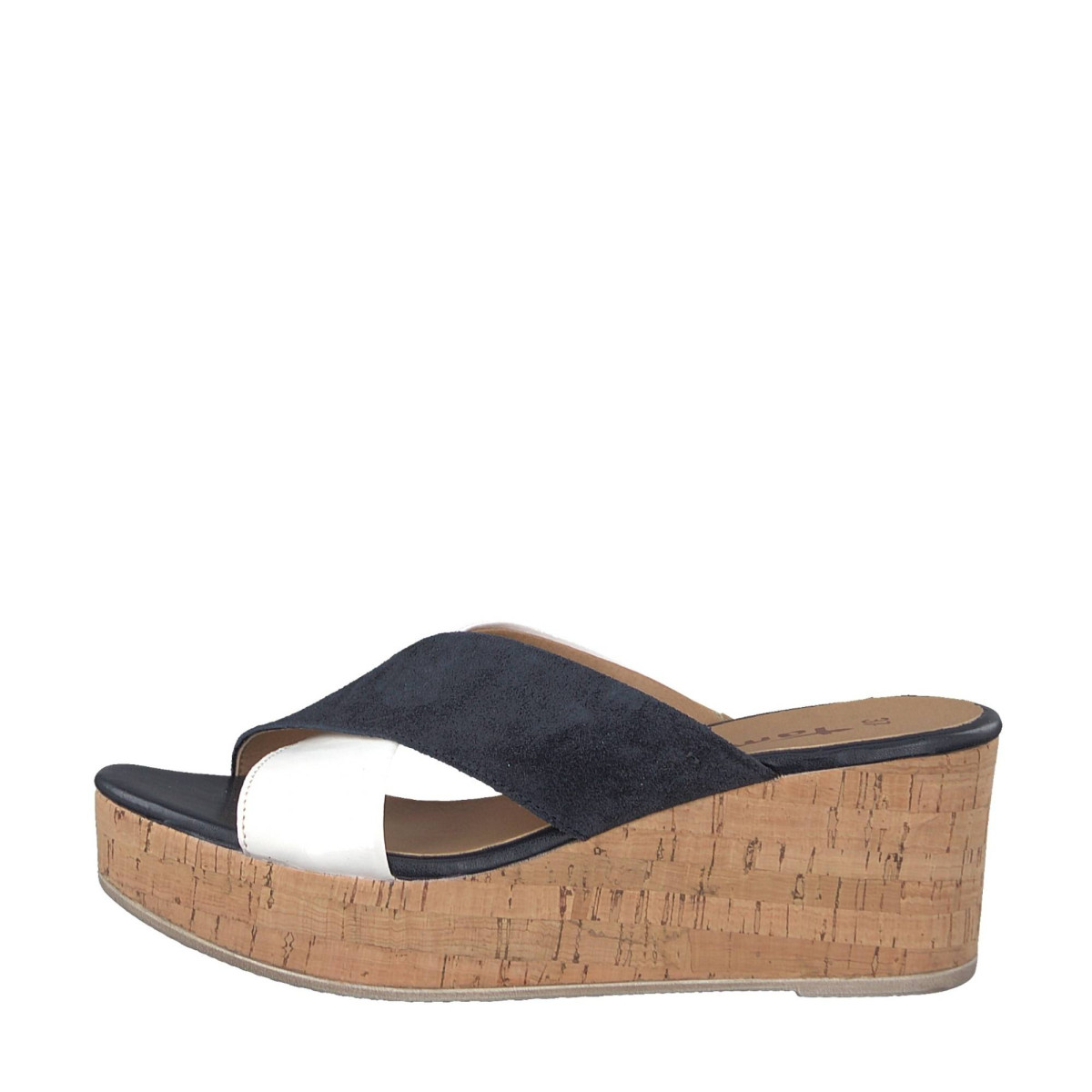 detail Dámská obuv TAMARIS 1-1-27218-20 BLUE SUEDE/WHT 787