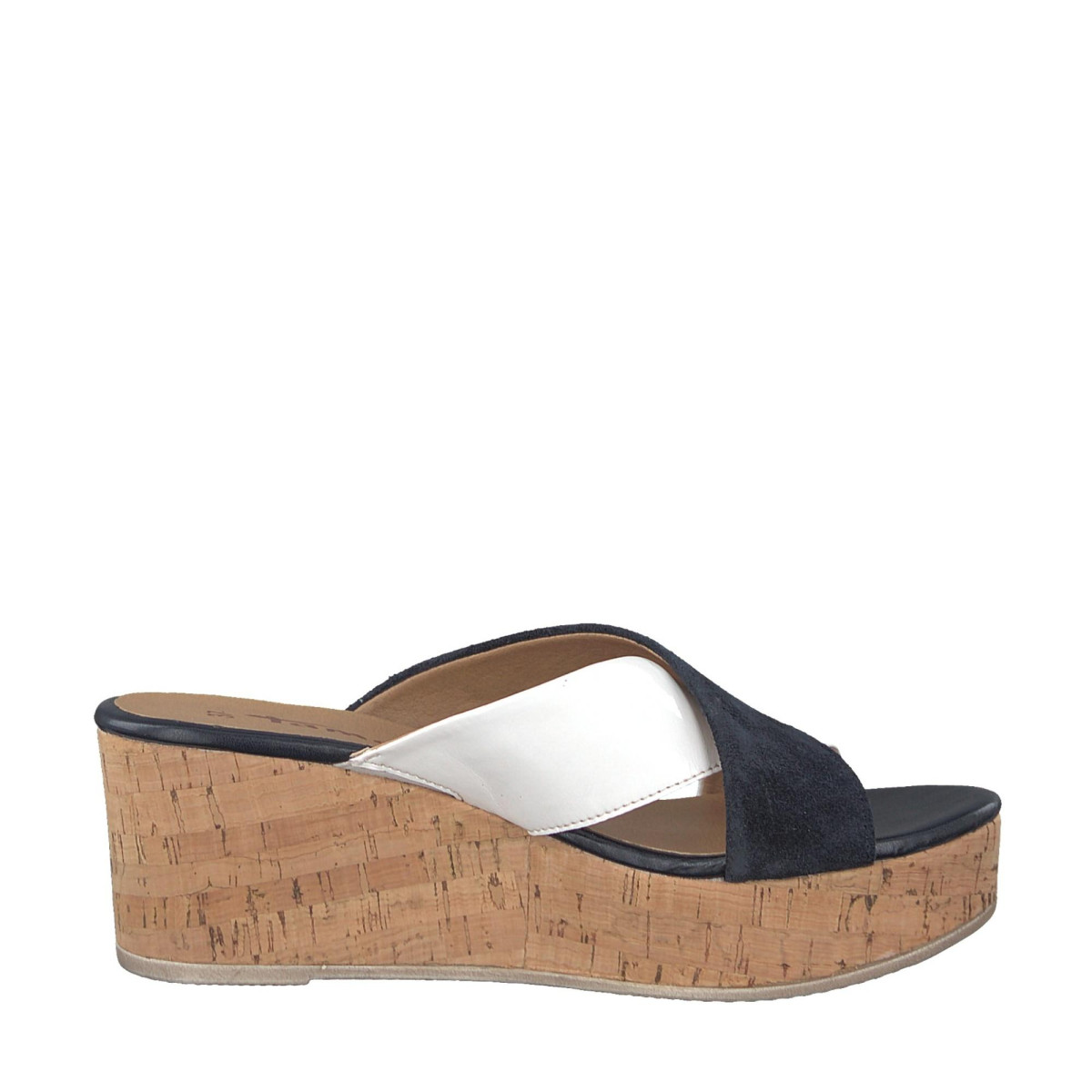 detail Dámská obuv TAMARIS 1-1-27218-20 BLUE SUEDE/WHT 787