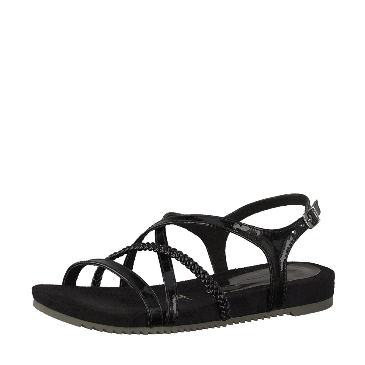 detail Dámské sandály TAMARIS 1-1-28106-20 BLACK PATENT 018