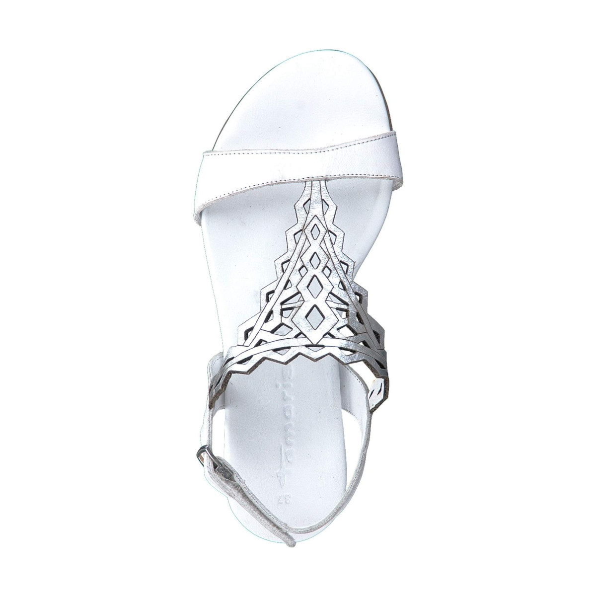 detail Dámská obuv TAMARIS 1-1-28126-20 WHITE/SILVER 191