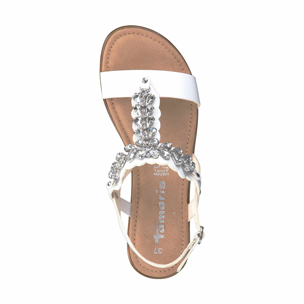 detail Dámské sandály TAMARIS TAM-1023857-S8 bílá