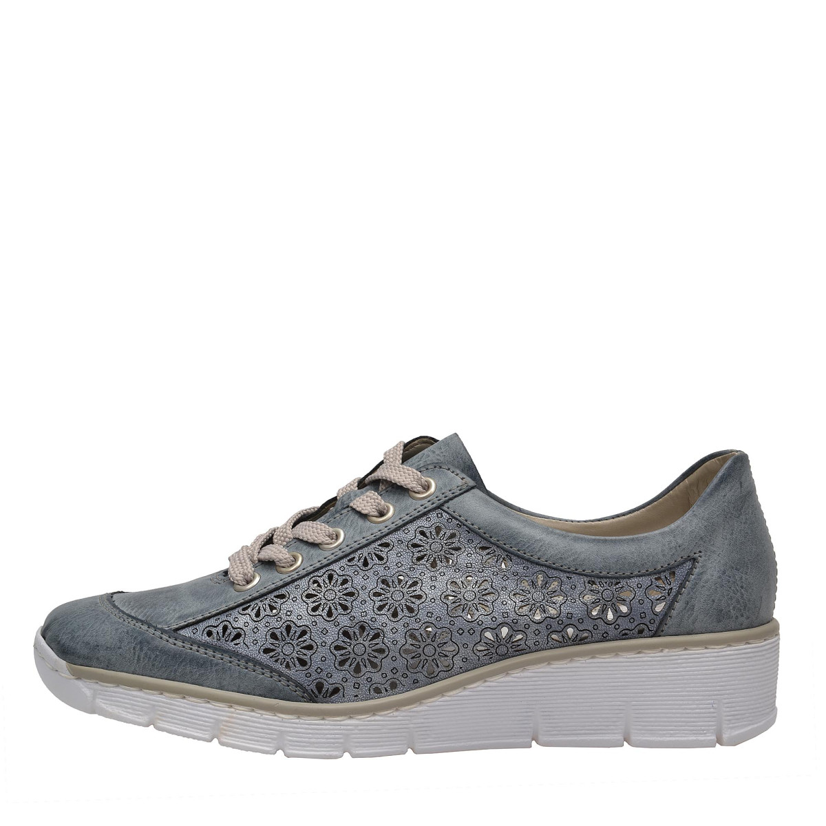 detail Dámska obuv RIEKER 53707/12 BLAU F/S 8