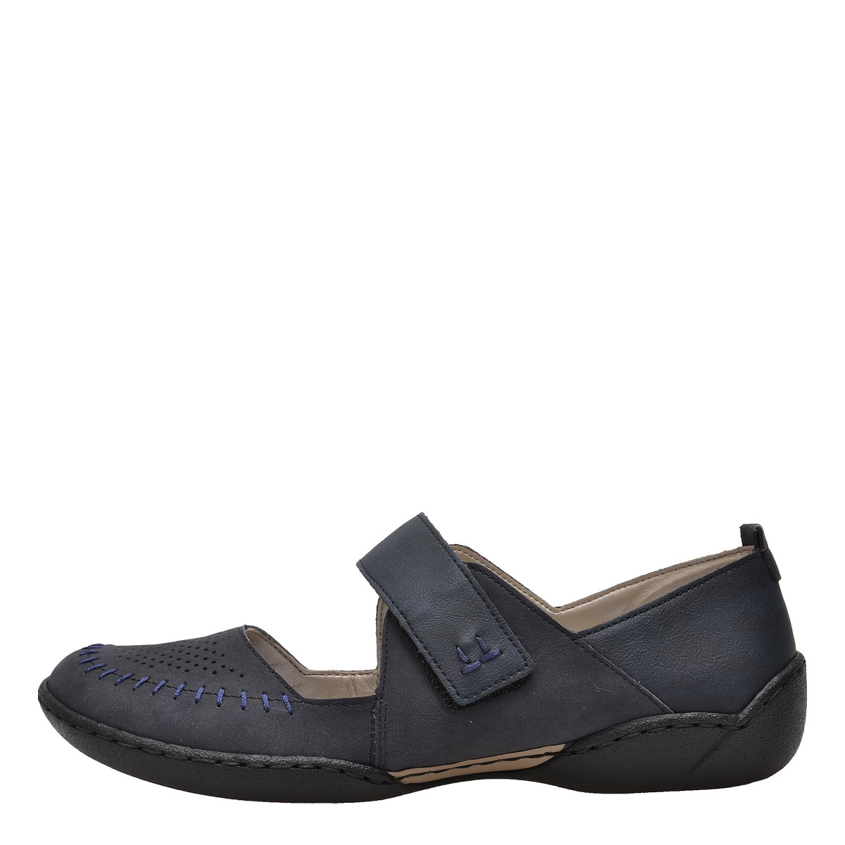 detail Dámská obuv RIEKER 58876/14 BLAU F/S 8