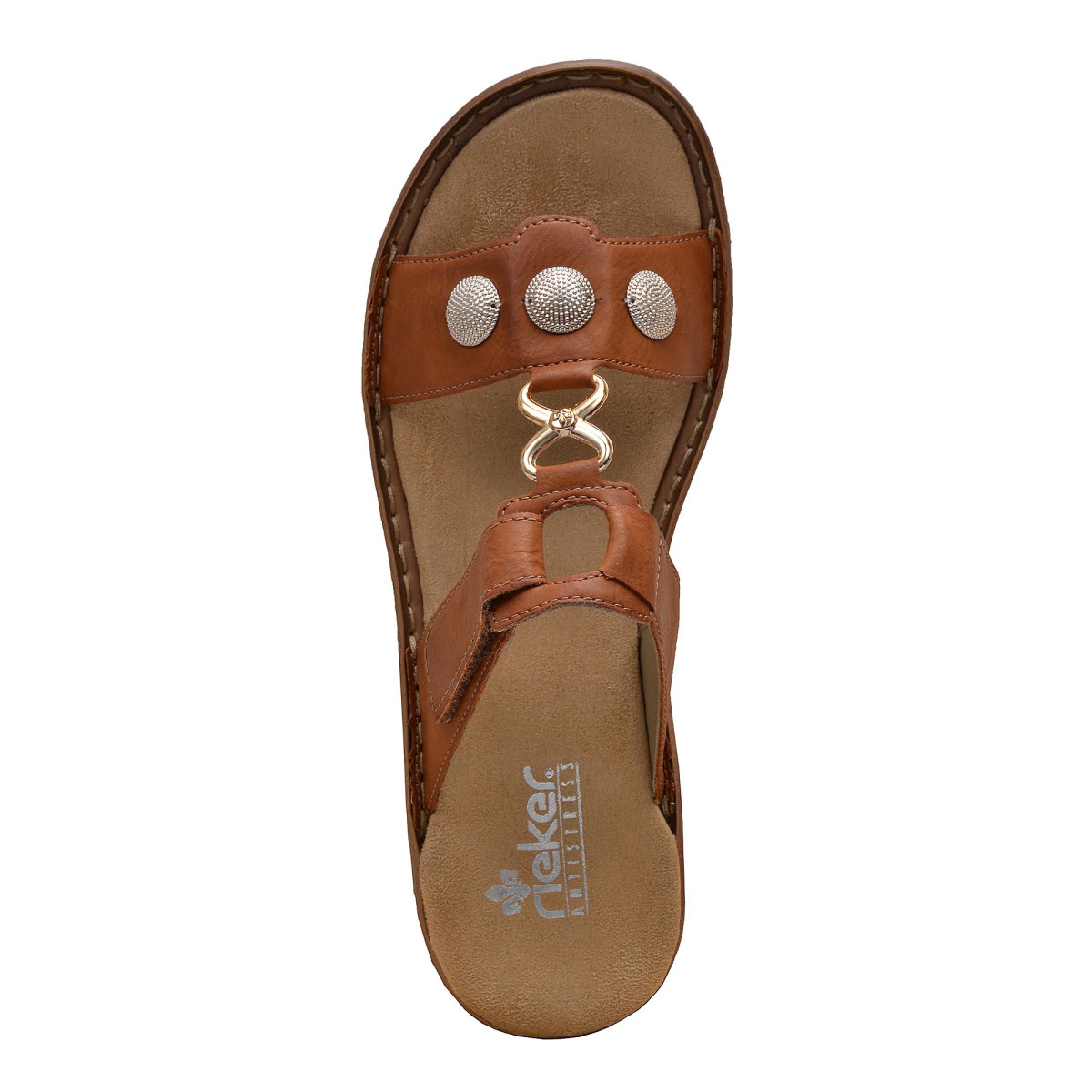 detail Dámská obuv RIEKER 608X2/24 BRAUN F/S 8