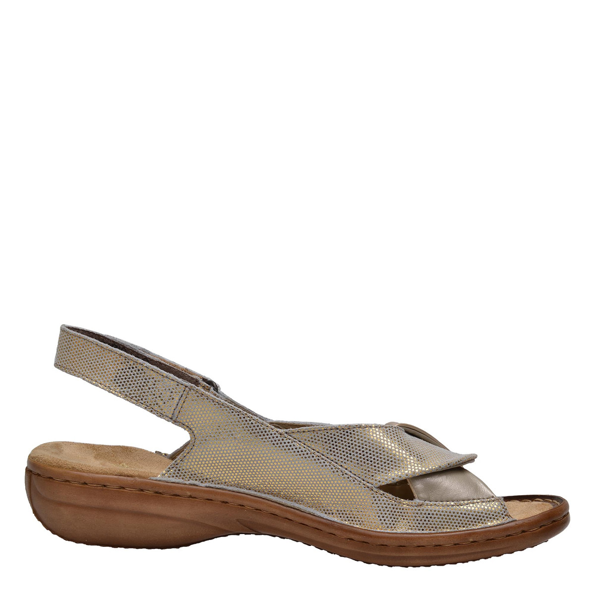 detail Dámská obuv RIEKER 60832/90 GOLD F/S 8