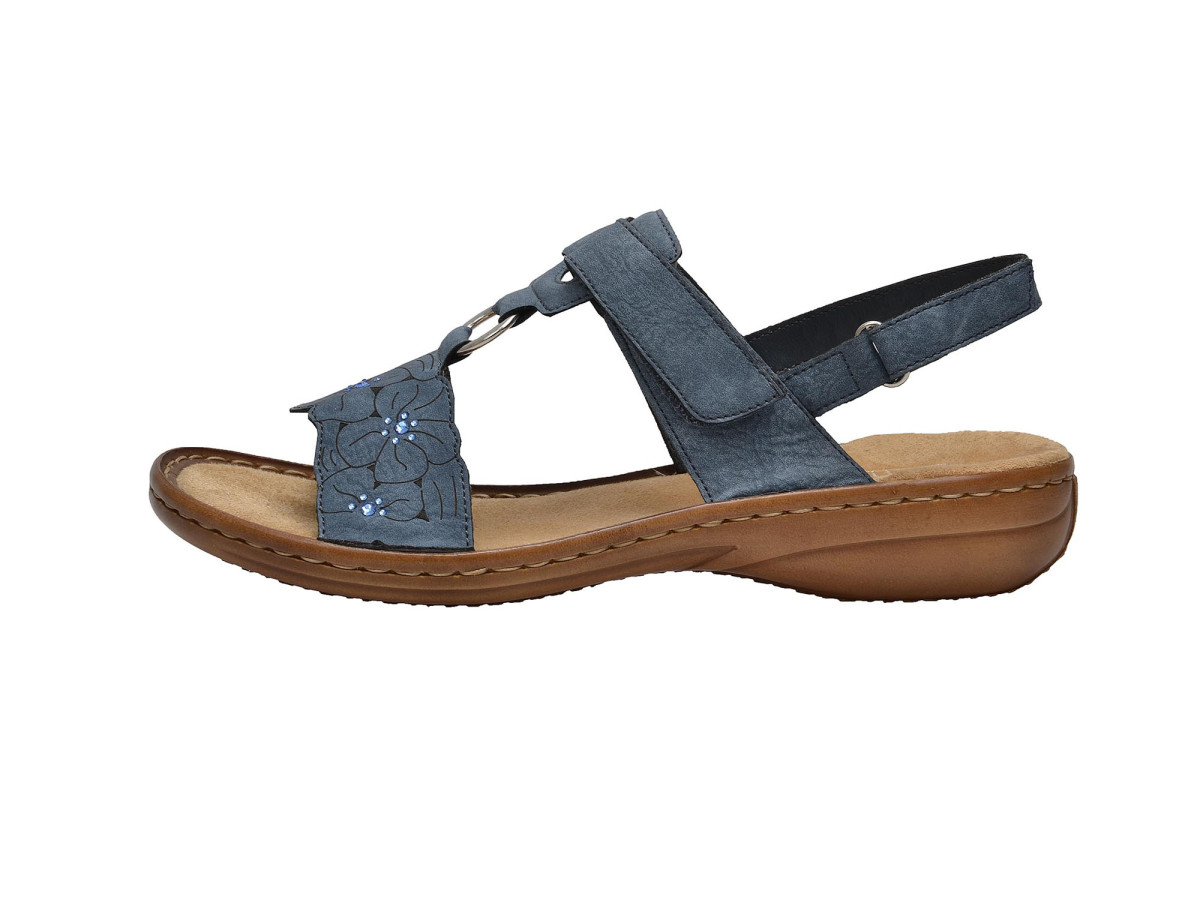 detail Dámská obuv RIEKER 60843/14 BLAU F/S 8