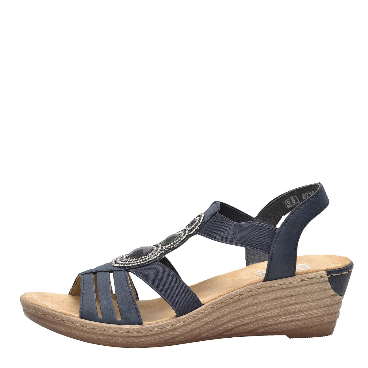 detail Dámska obuv RIEKER 62459/14 BLAU F/S 8