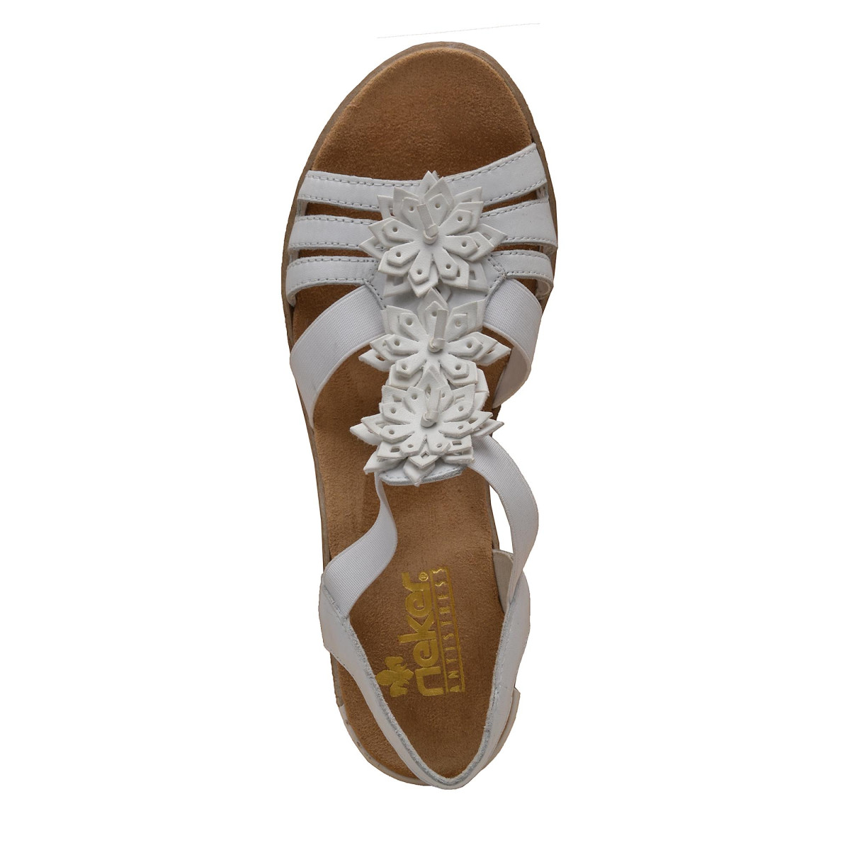 detail Dámské sandály RIEKER RIE-1023935-S8 bílá