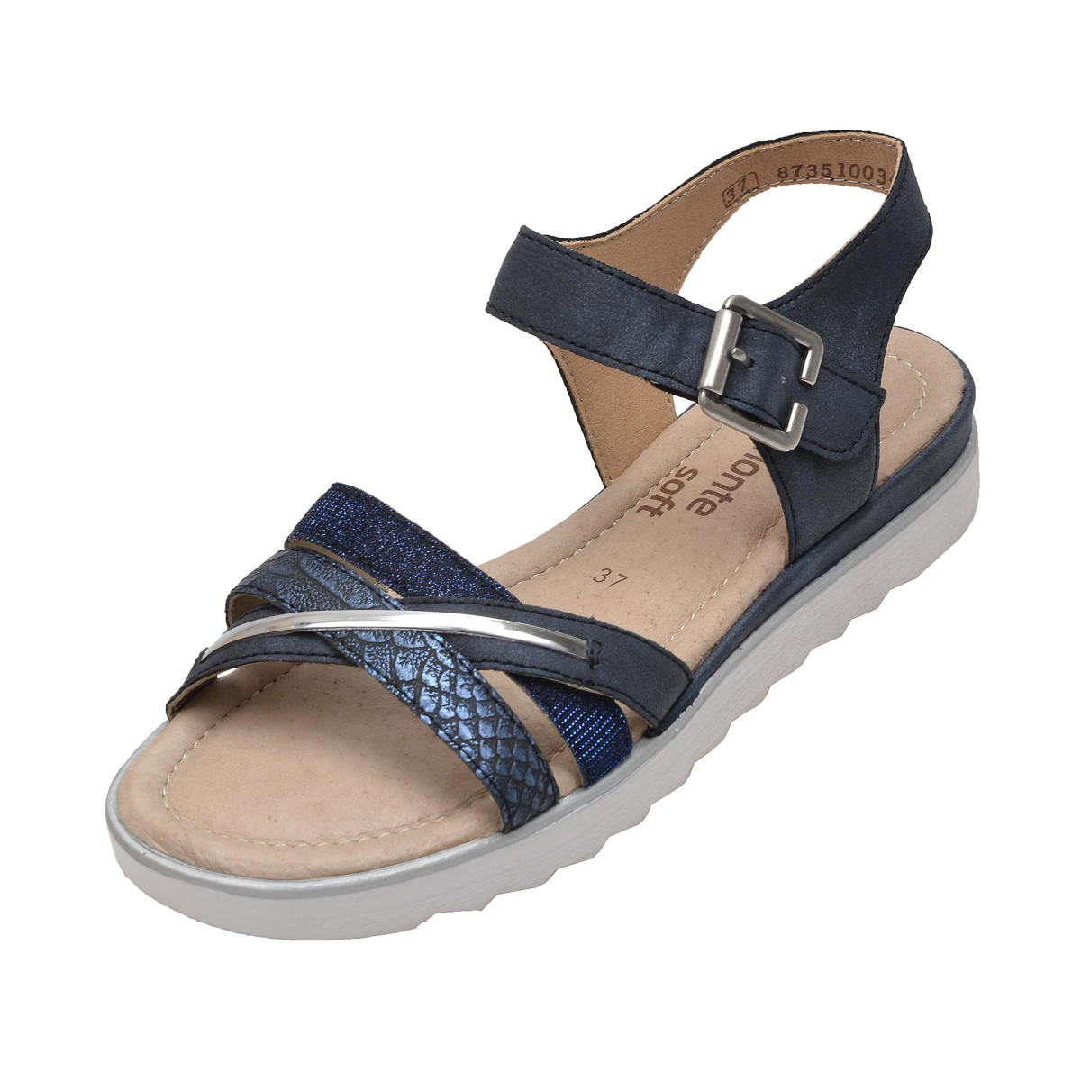 detail Dámská obuv REMONTE - RIEKER D1151/14 BLAU KOMBI F/S 8