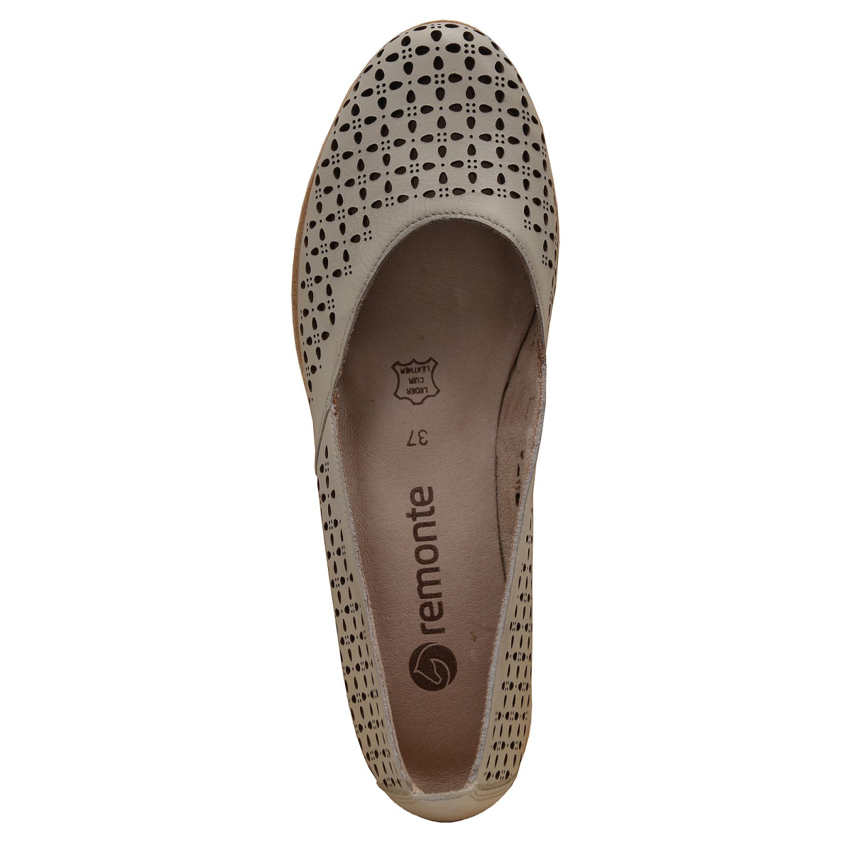 detail Dámská obuv REMONTE - RIEKER D5507/81 BEIGE F/S 8