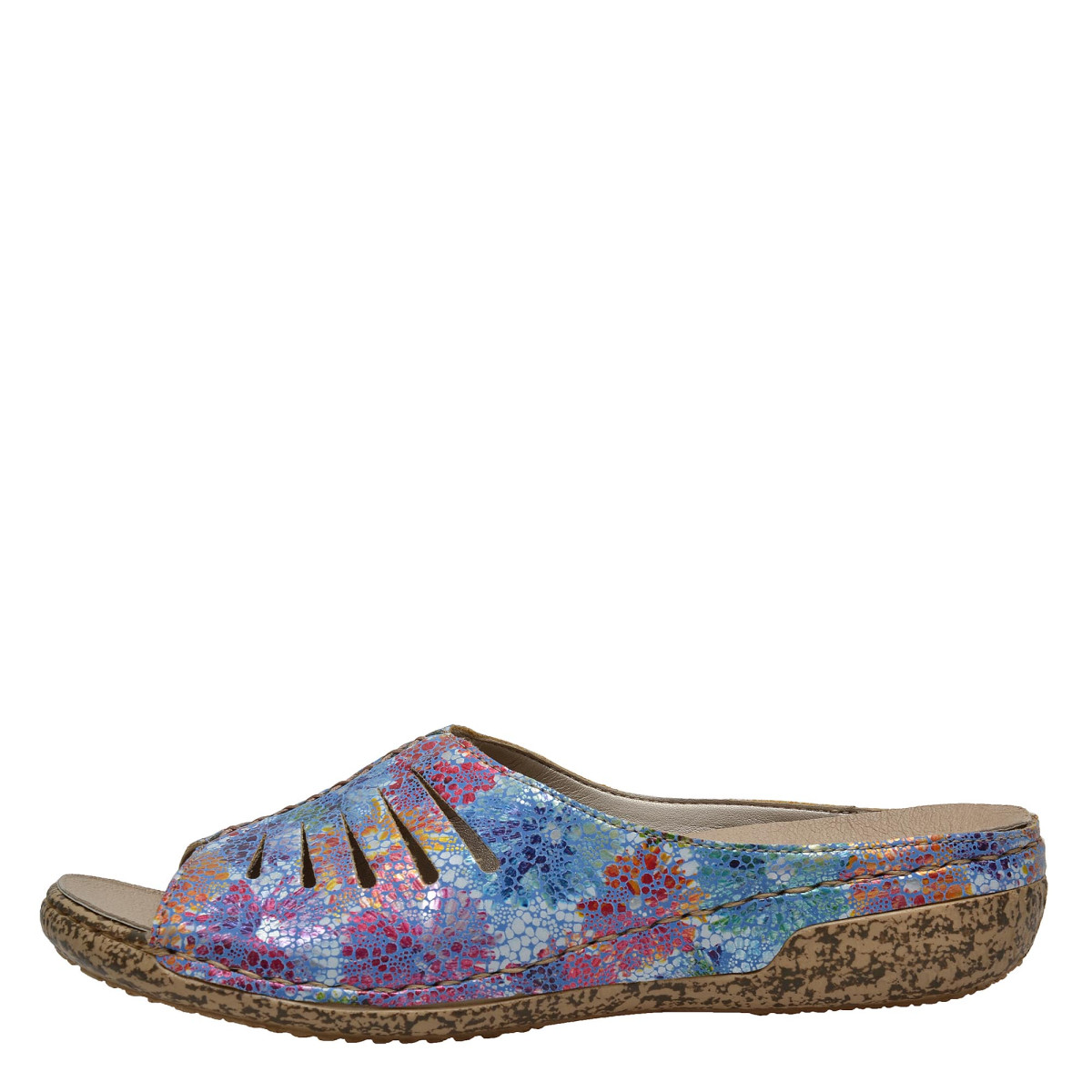 detail Dámská obuv RIEKER V7286/90 BLAU MULTI F/S 8