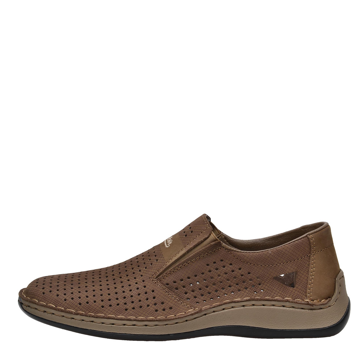 detail Pánské polobotky RIEKER 05289/64 BEIGE F/S 8