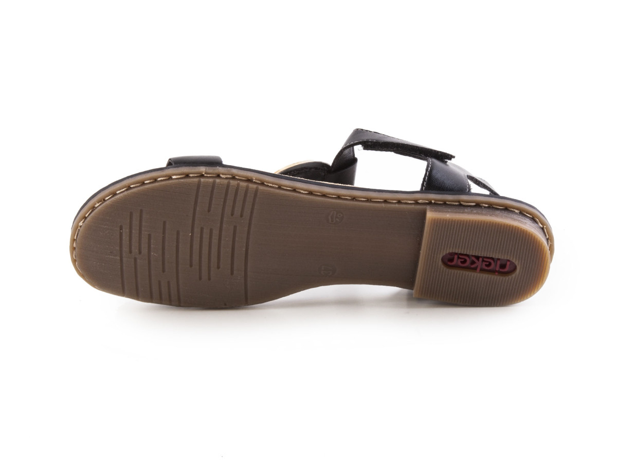 detail Dámská obuv RIEKER 64278/00 SCHWARZ KOMBI F/S 8