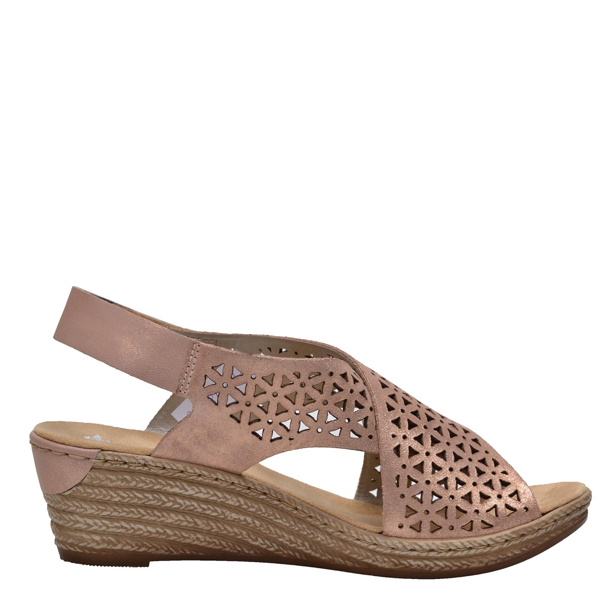 detail Dámska obuv RIEKER 62484/31 ROSA GOLD F/S 8