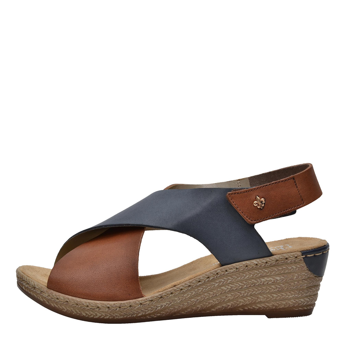 detail Dámská obuv RIEKER 62486/24 BRAUN/BLAU F/S 8