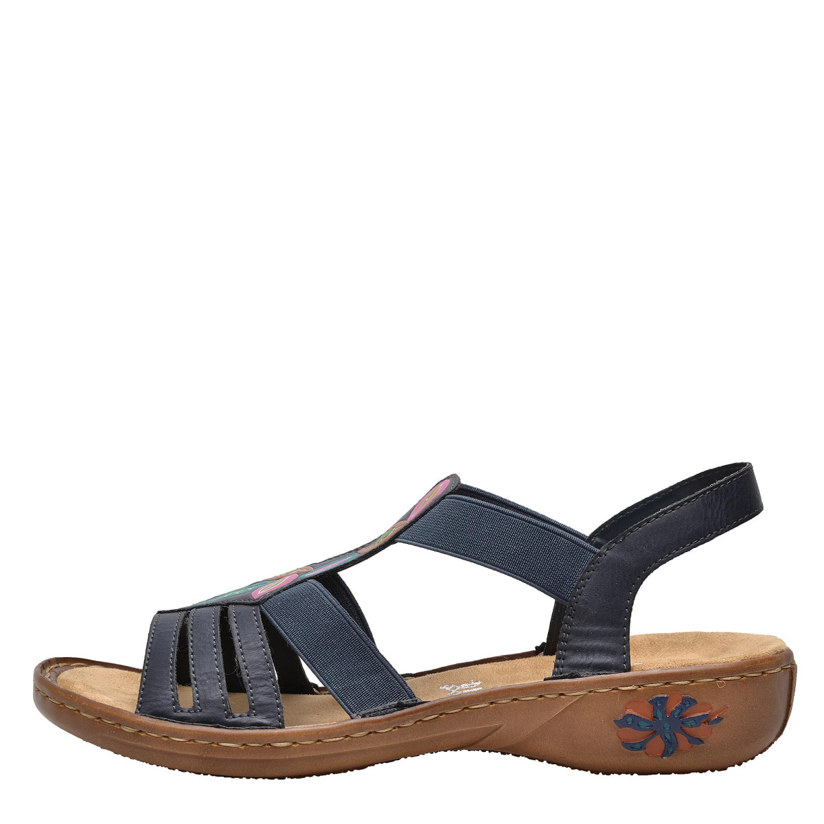 detail Dámská obuv RIEKER 60171/14 BLAU F/S 8