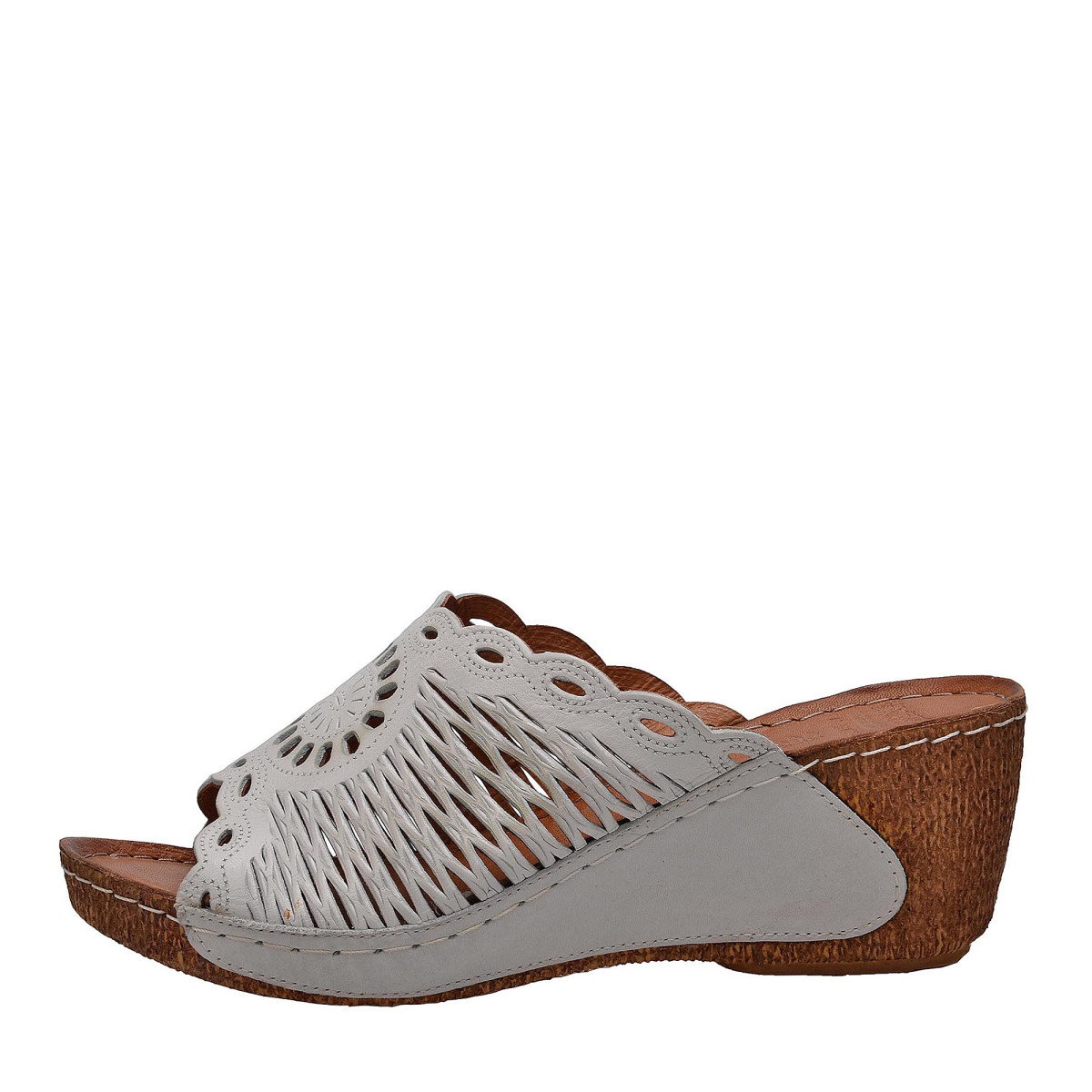 detail Dámské nazouváky KARYOKA IBE-1024235-S8 šedá