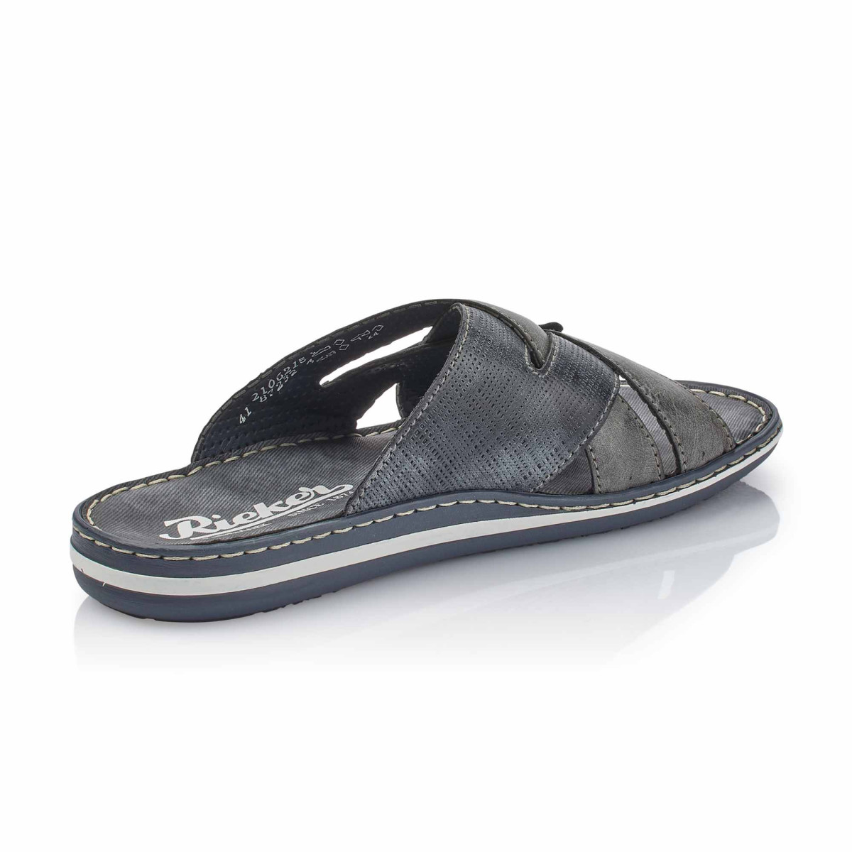 detail Pánské nazouváky RIEKER 21062-15 modrá S5