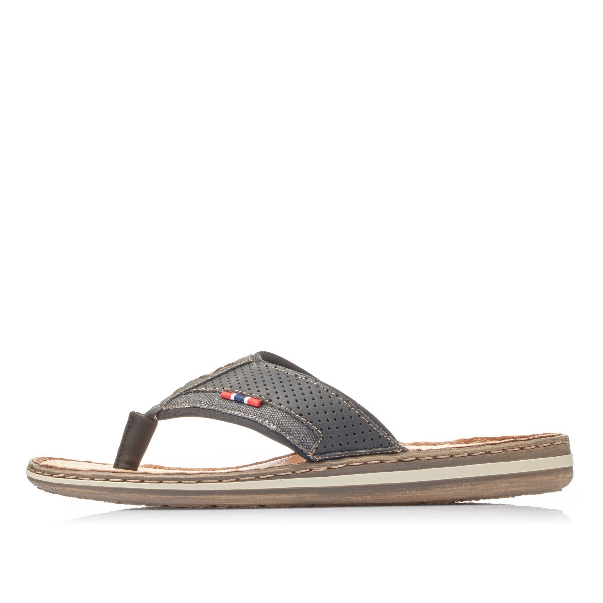 detail Pánské žabky RIEKER 21084-00 černá S5