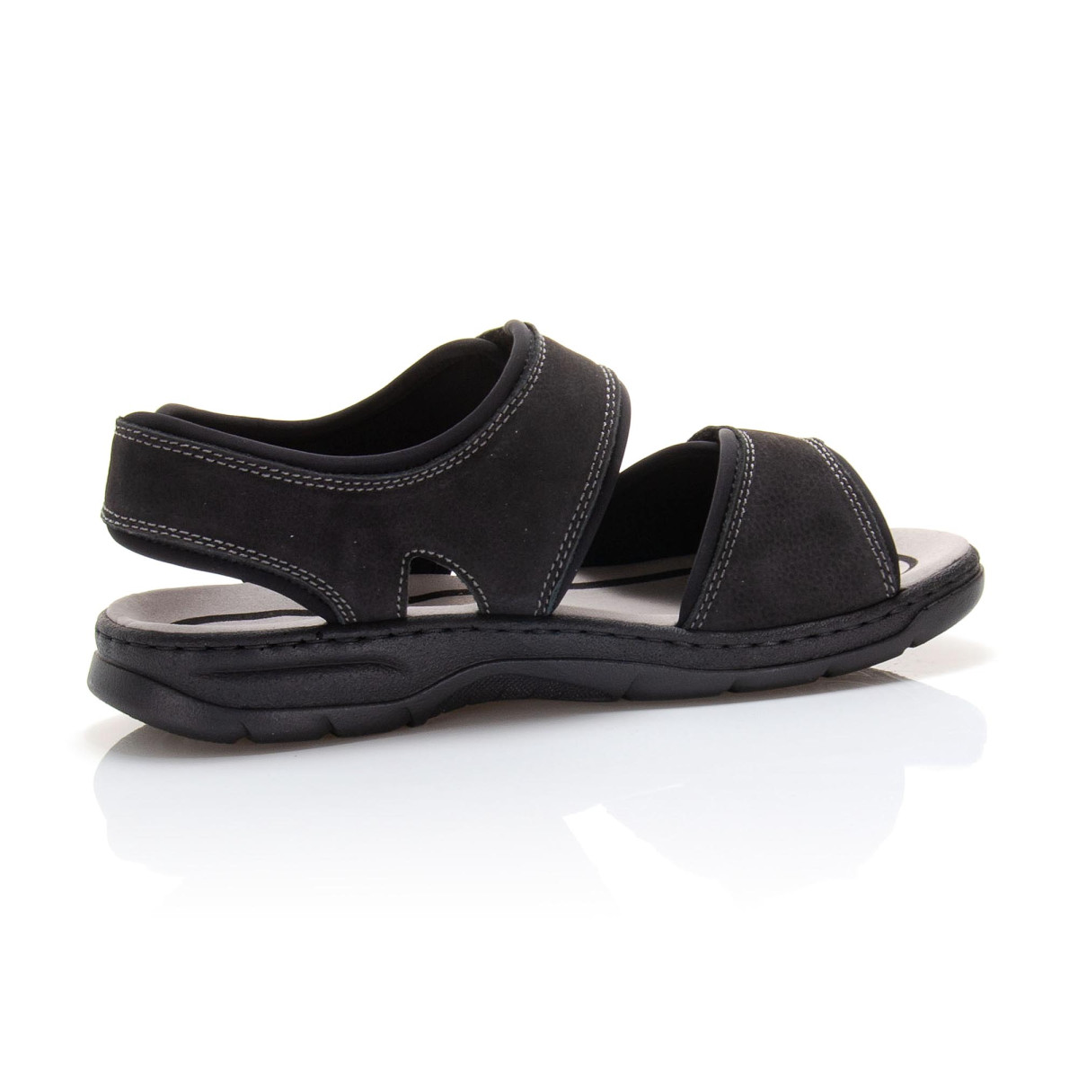 detail Pánské černé sandály RIEKER 26274-00 SCHWARZ F/S 9