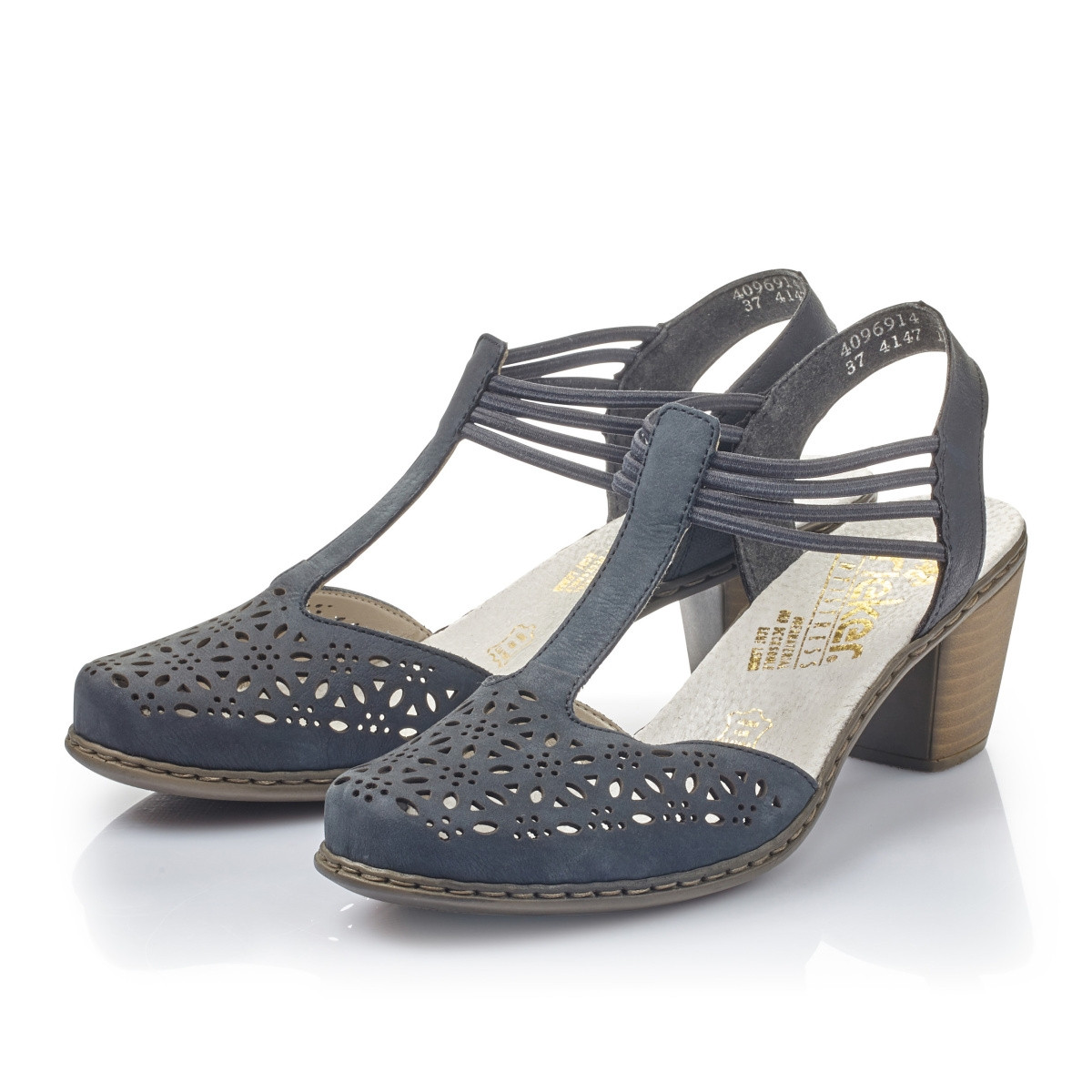 detail Dámské lodičky RIEKER RIE-1025876-S0 modrá