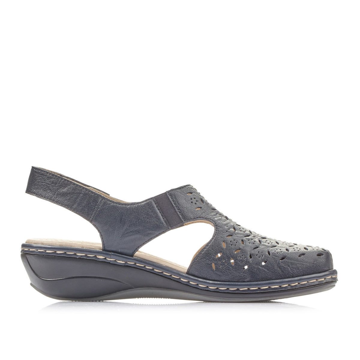 detail Dámské sandály RIEKER RIE-1025894-S0 modrá