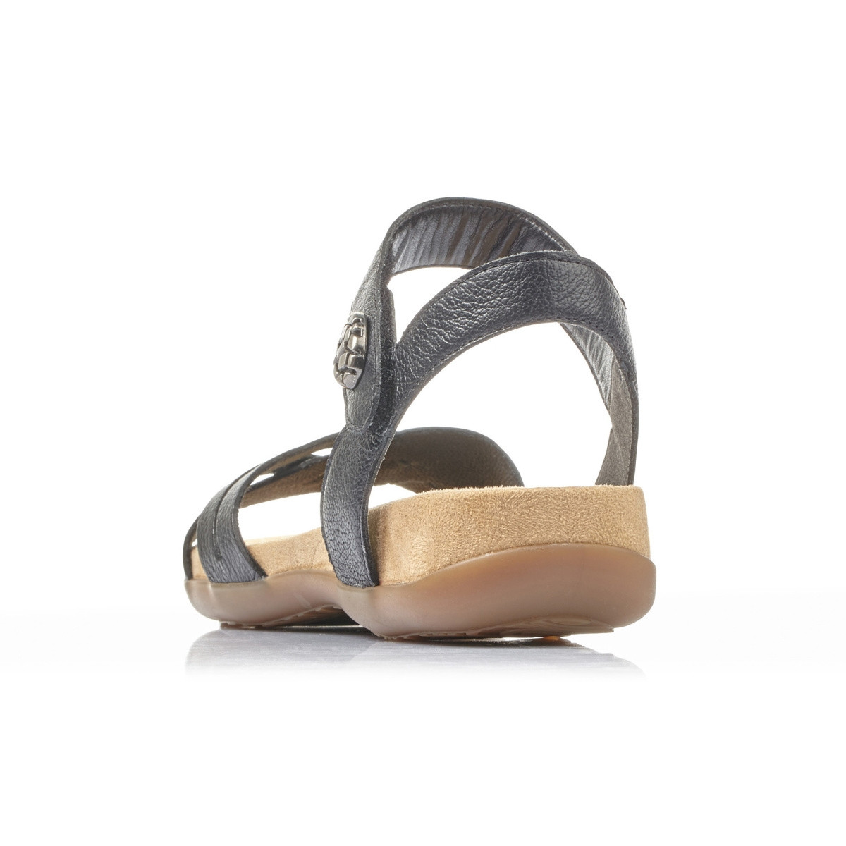 detail Dámské sandály RIEKER RIE-1025899-S1 černá