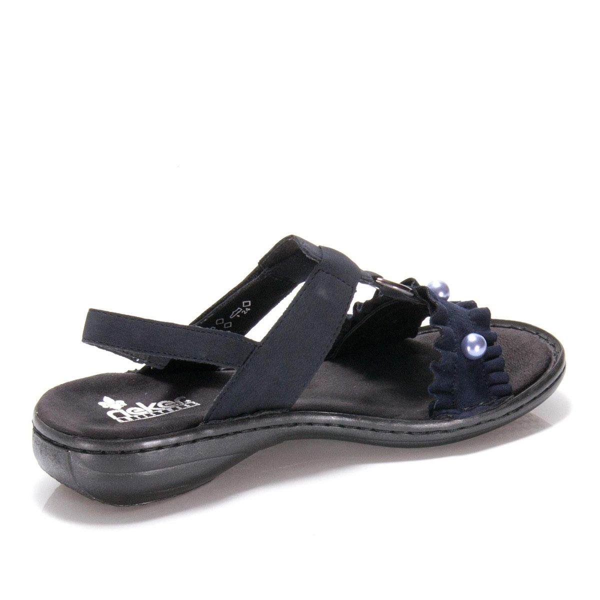 detail Dámské sandály RIEKER RIE-1025921-S0 modrá