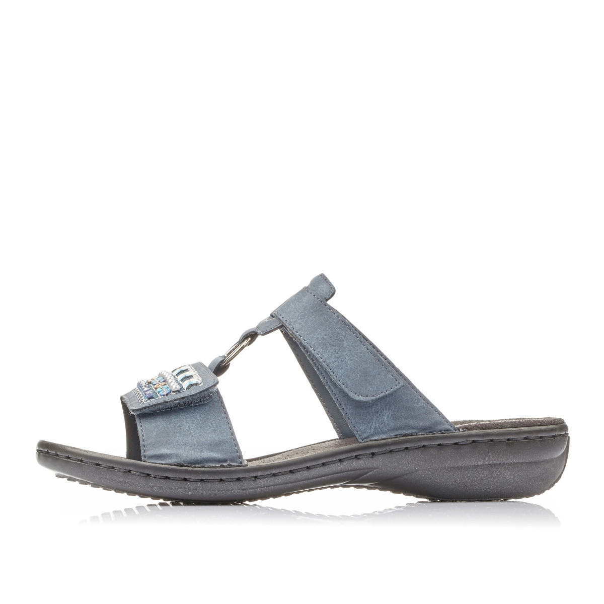 detail Dámské nazouváky RIEKER RIE-1025930-S2 modrá