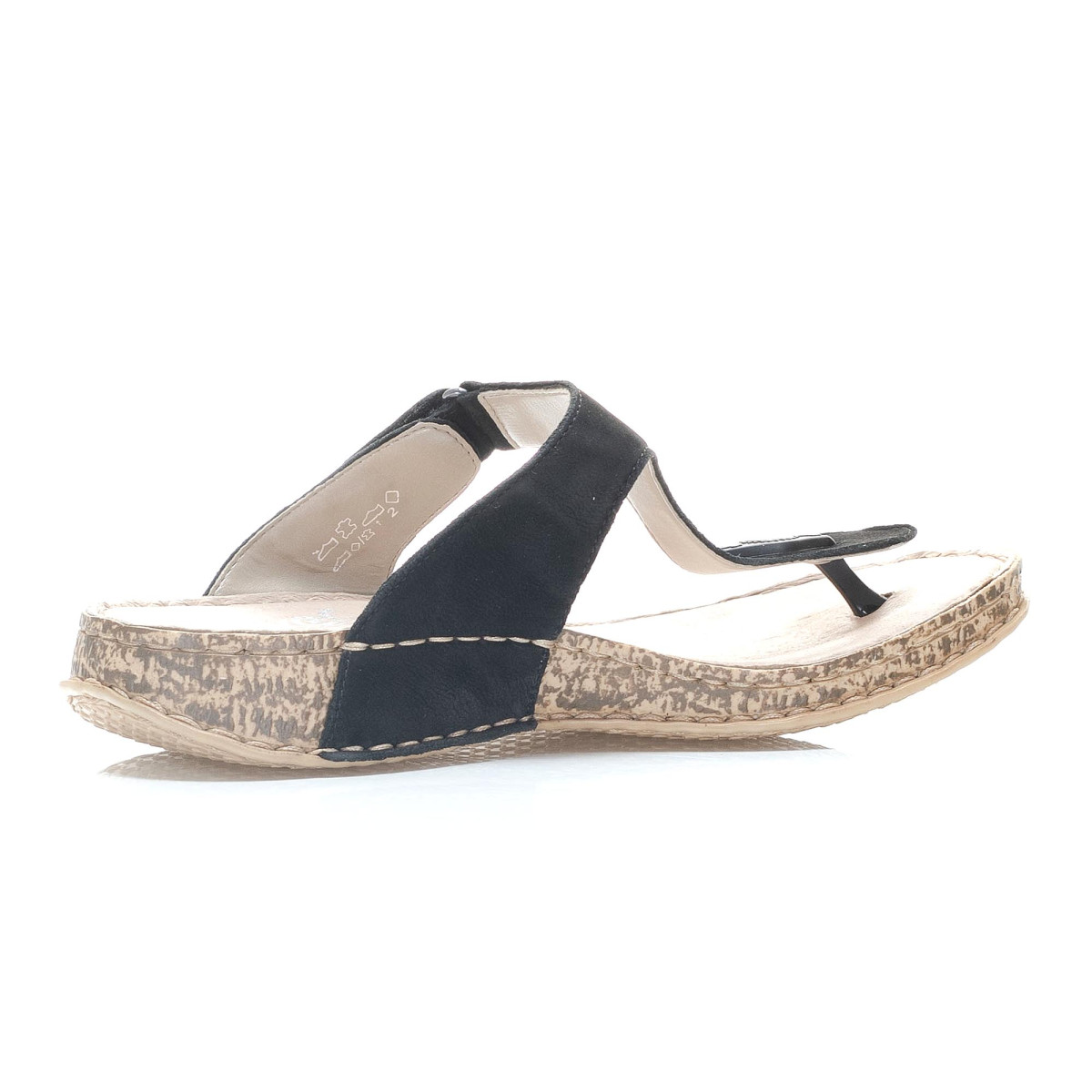 detail Dámská obuv RIEKER 61165-00 SCHWARZ F/S 9