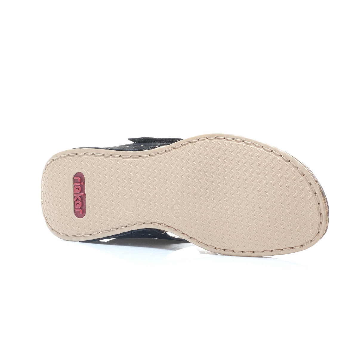 detail Dámská obuv RIEKER 61165-00 SCHWARZ F/S 9