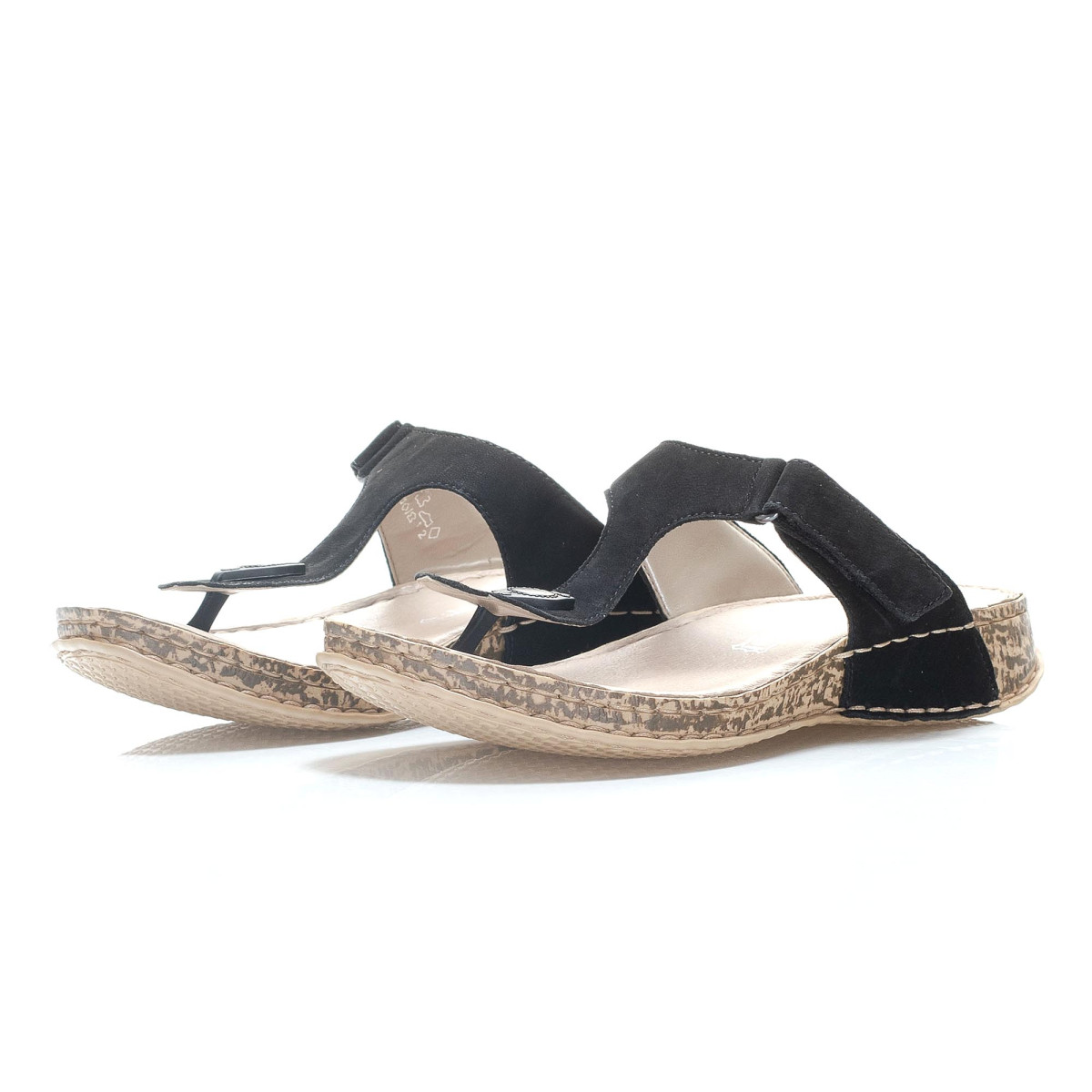 detail Dámská obuv RIEKER 61165-00 SCHWARZ F/S 9