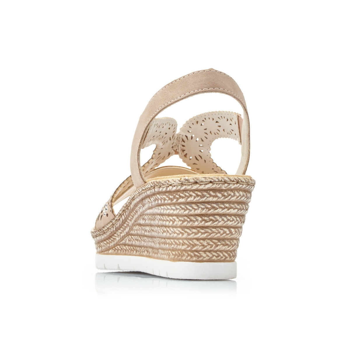 detail Dámské sandály RIEKER RIE-1025943-S3 růžová