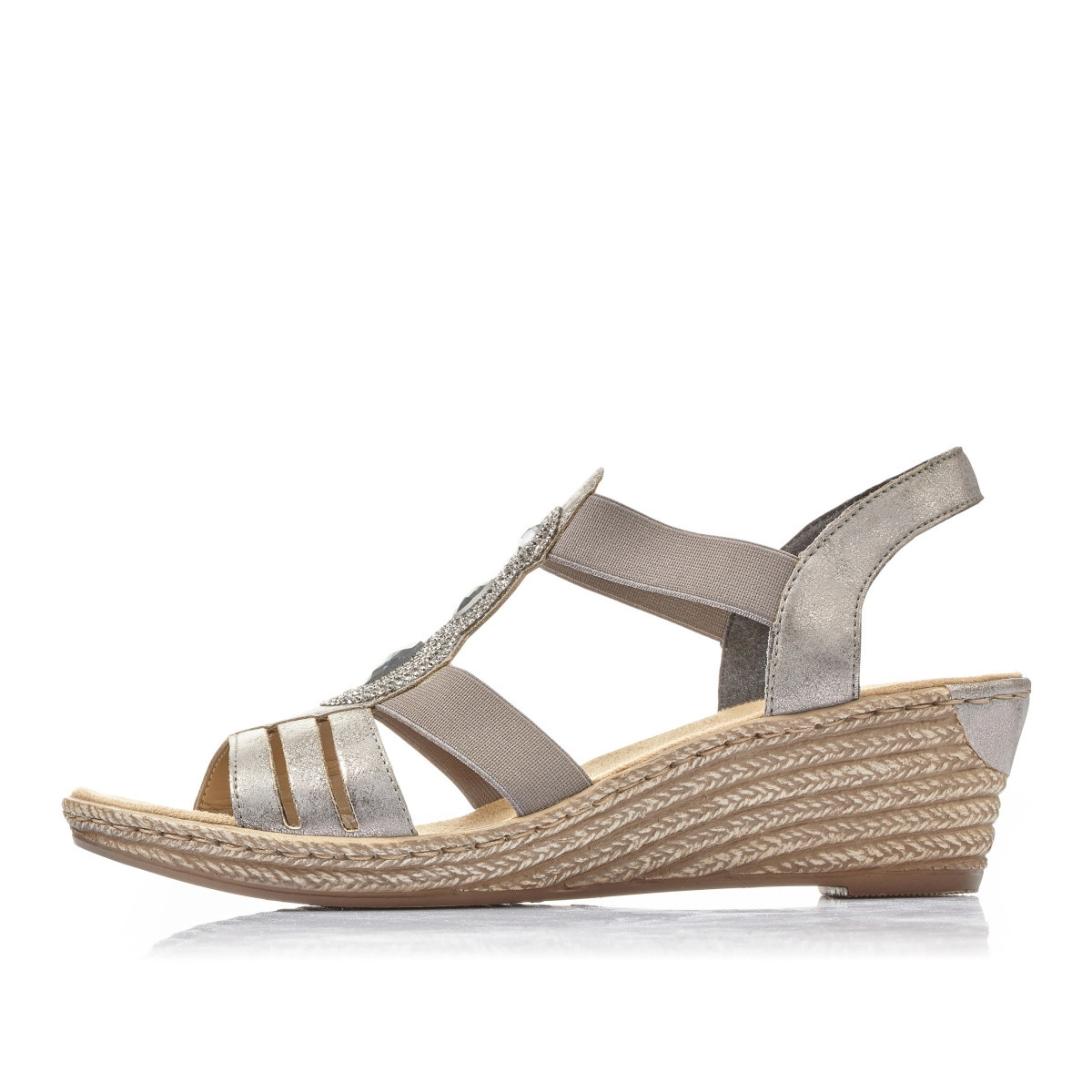 detail Dámské sandály RIEKER 62459-40 GRAU S0