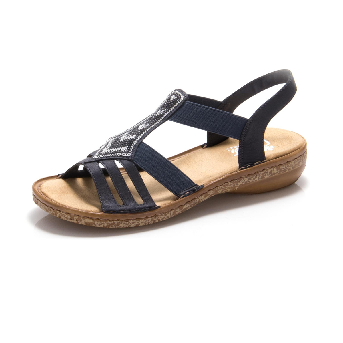 detail Dámská obuv RIEKER 62821-14 BLAU F/S 9