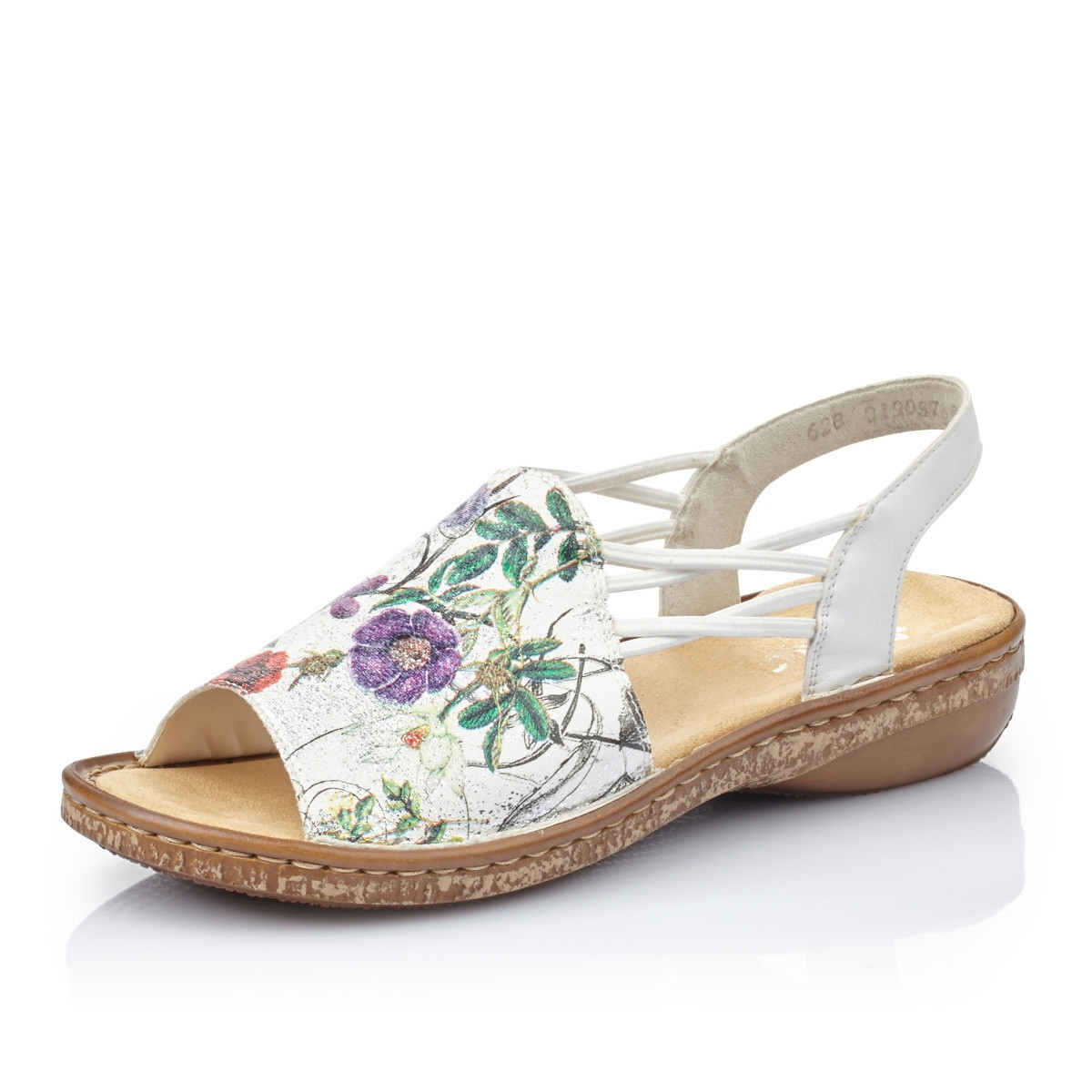 detail Dámské sandály RIEKER 628D1-90 multicolor S1