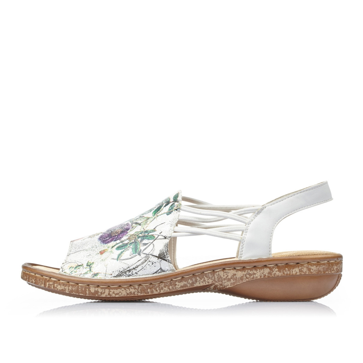 detail Dámské sandály RIEKER 628D1-90 multicolor S1
